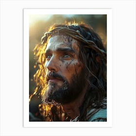 Jesus 60 Art Print