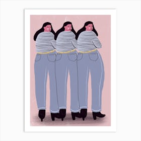 Me, myself and I Art Print