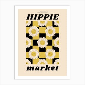 Hippie Market Art Print