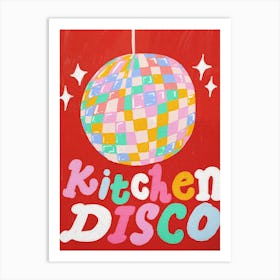 Kitchen Disco 2 Art Print