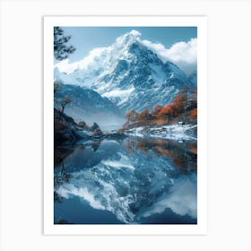 Winter Scene Art Print