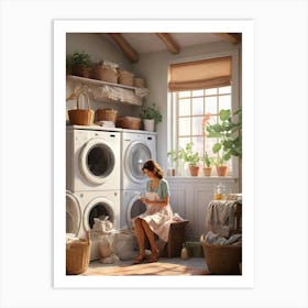 Laundry Room 7 Art Print