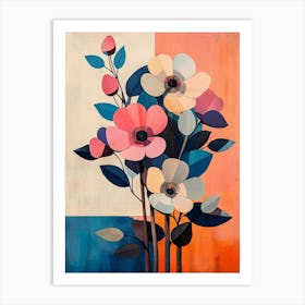 Flowers In A Vase 39 Art Print