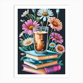 Coffee And Flowers Art Print