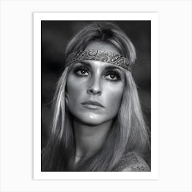 Vintage Sharon Tate Art Print