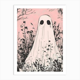 Ghost In The Woods 11 Art Print