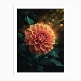 Dahlia Art Print