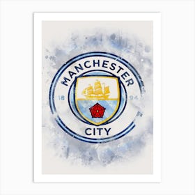 Manchester City Painting Art Print