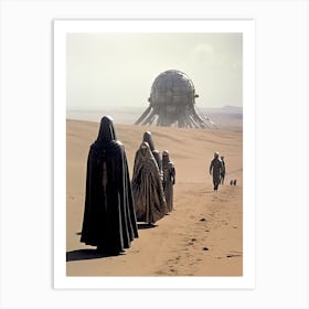 Dune Women Art Print