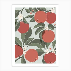 Red Apples Art Print