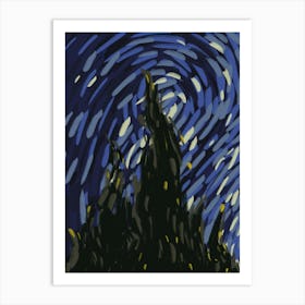 Starry Night 25 Art Print