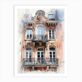 Bruges Europe Travel Architecture 1 Art Print