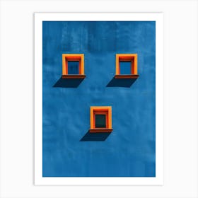 Smiley Windows Art Print