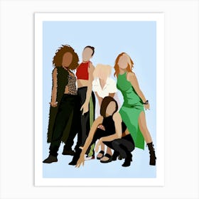 The Spice Girls Print | Spice Girls Print Art Print