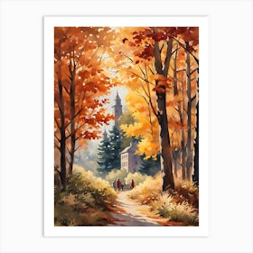 Autumn In The Woods 9 Art Print