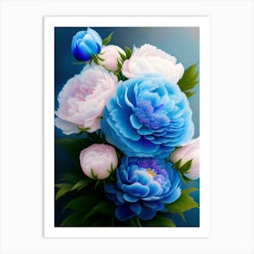 Peonies 13 Art Print