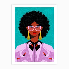 Afro Futurism Art Print