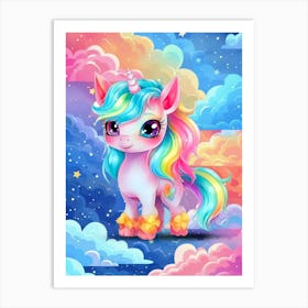 Unicorn Painting Art Print