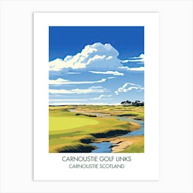 Carnoustie Golf Links (Championship Course)   Carnoustie Scotland 2 Art Print
