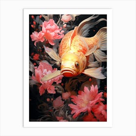 Koi Fish Art Print