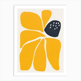 Yellow Daisy 2 Art Print