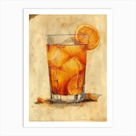 Iced Tea 30 Art Print