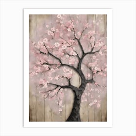 Cherry Blossom Tree Art Print