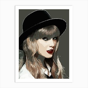 Taylor Swift Painting 1 Art Print