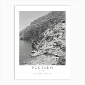 Italy Positano Landscape Art Print