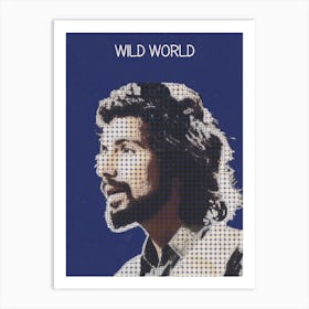 Wild World Cat Stevens Art Print