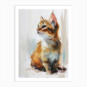 Manx Cat Painting 3 Art Print