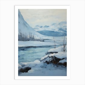 Winter Landscape Art Print