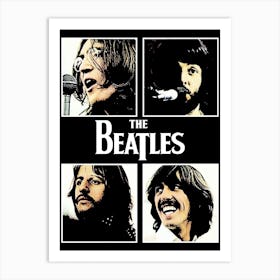 the Beatles Art Print