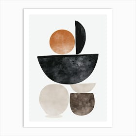 Bradford Stone Park Bauhaus Minimalist Art Print