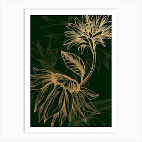 Sunflowers 1 Art Print