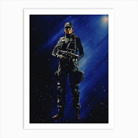 Light Of Heroes ― Ash Operotor Rainbow Six Seige Character Art Print