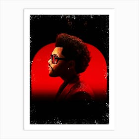 the Weeknd 7 Art Print