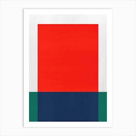 Modern geometric art 3 Art Print