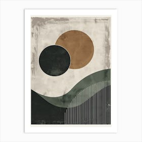 Banach Bauhaus Mid Century Art Print