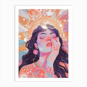 Cosmic Goddess Art Print