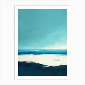 England, Minimalism Art Print