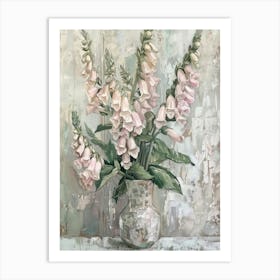 A World Of Flowers Foxglove 2 Painting Art Print