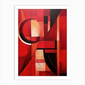 Avant Garde Abstract 61 Art Print