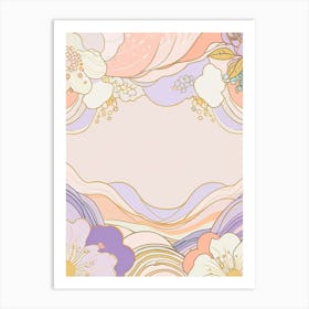 Floral Background 2 Art Print