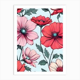 Red Poppies 2 Art Print