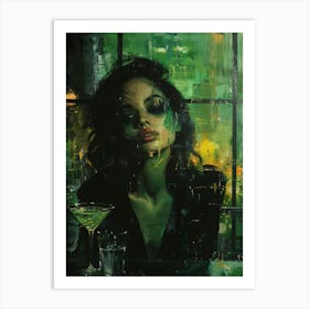 'The Bartender' Art Print