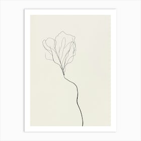 Single Leaf 1 Art Print