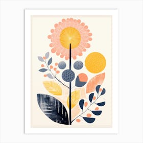 Flower Print Art Print