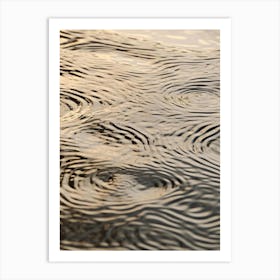 Ripples In The Water 5 Art Print