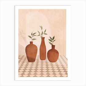 Mediterranean Vases Art Print